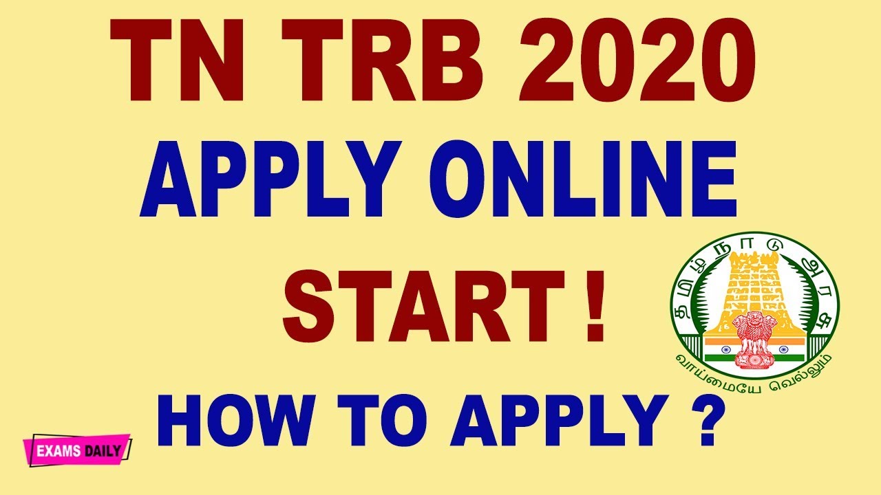 trb online application